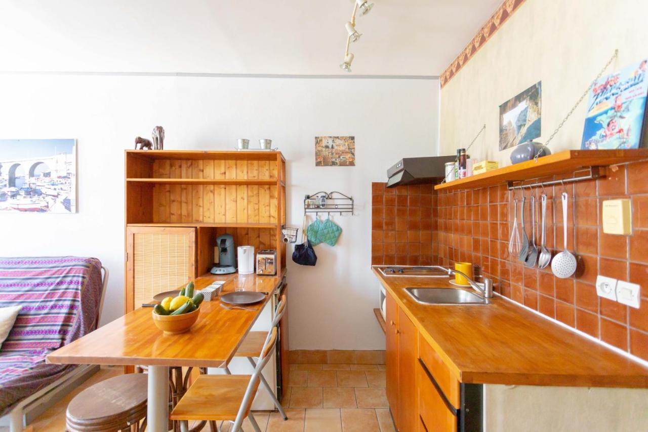 Studio Agreable Au Coeur Du Quartier Historique Marseille Exteriér fotografie